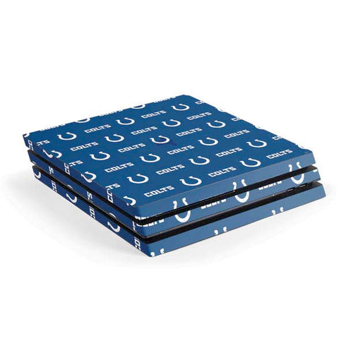 NFL Indianapolis Colts Blitz Series PS4 Pro Console Skin