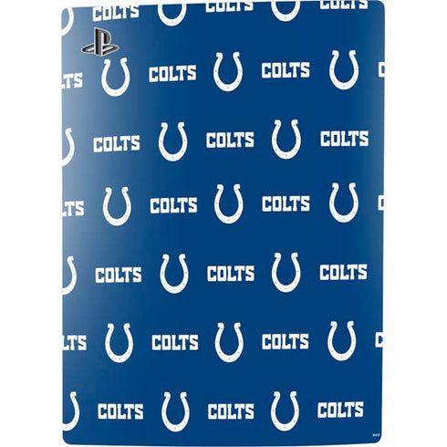 NFL Indianapolis Colts Blitz Series PS5 Digital Edition Console Skin