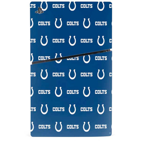 NFL Indianapolis Colts Blitz Series PS5 Slim Digital Edition Bundle Skin