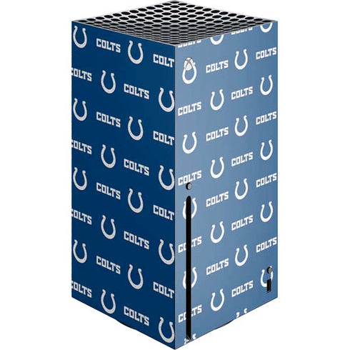 NFL Indianapolis Colts Blitz Series Xbox Series X Console Skin
