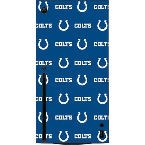 NFL Indianapolis Colts Blitz Series Xbox Series X Console Skin