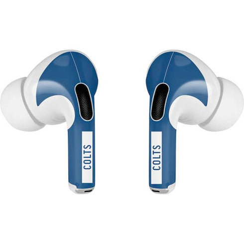 NFL Indianapolis Colts Blue Performance Series AirPods Pro 2nd Gen Skin