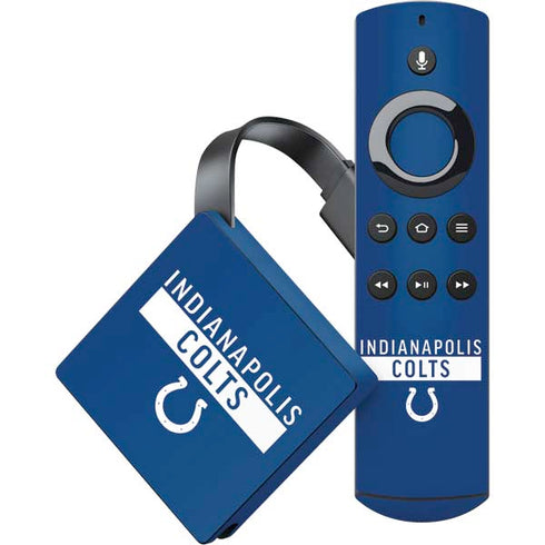 NFL Indianapolis Colts Blue Performance Series Amazon Fire TV Skin