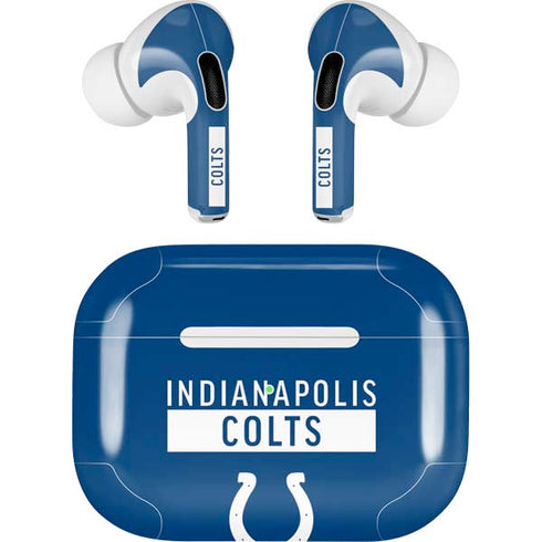 NFL Indianapolis Colts Blue Performance Series Apple AirPods Pro Skin