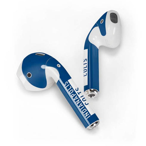 NFL Indianapolis Colts Blue Performance Series Apple AirPods Skin