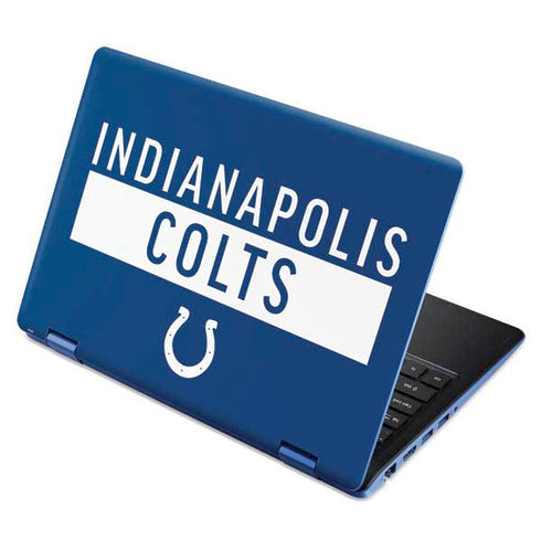 NFL Indianapolis Colts Blue Performance Series Aspire R11 11.6in Skin