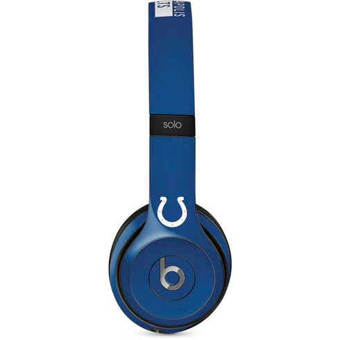 NFL Indianapolis Colts Blue Performance Series Beats Solo 2 Wired Skin
