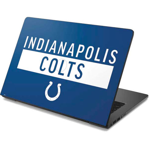 NFL Indianapolis Colts Blue Performance Series Dell Chromebook Skin