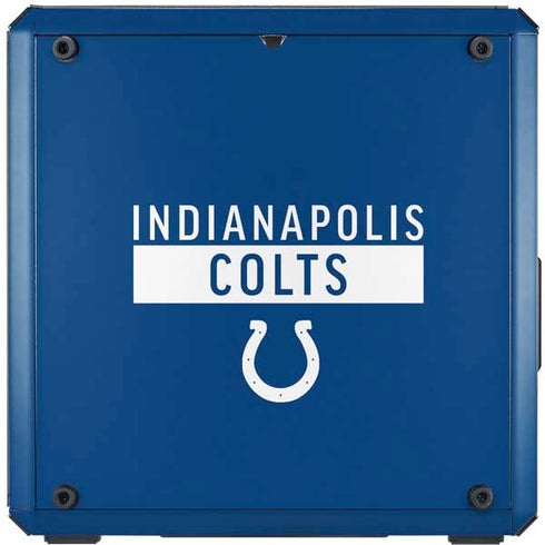 NFL Indianapolis Colts Blue Performance Series Cooler Master MasterBox Q300L Mini Tower Skin