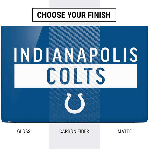 NFL Indianapolis Colts Blue Performance Series Dell Vostro Skin