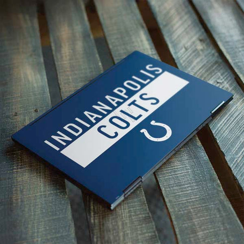 NFL Indianapolis Colts Blue Performance Series HP Envy Skin