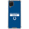 NFL Indianapolis Colts Blue Performance Series Galaxy A12 Clear Case
