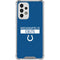 NFL Indianapolis Colts Blue Performance Series Galaxy A53 5G Clear Case