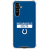 NFL Indianapolis Colts Blue Performance Series Galaxy A54 5G Clear Case