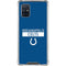 NFL Indianapolis Colts Blue Performance Series Galaxy A71 5G Clear Case