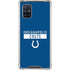 NFL Indianapolis Colts Blue Performance Series Galaxy A71 5G Clear Case