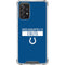 NFL Indianapolis Colts Blue Performance Series Galaxy A72 5G Clear Case