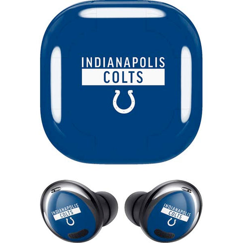 NFL Indianapolis Colts Blue Performance Series Galaxy Buds Pro Skin