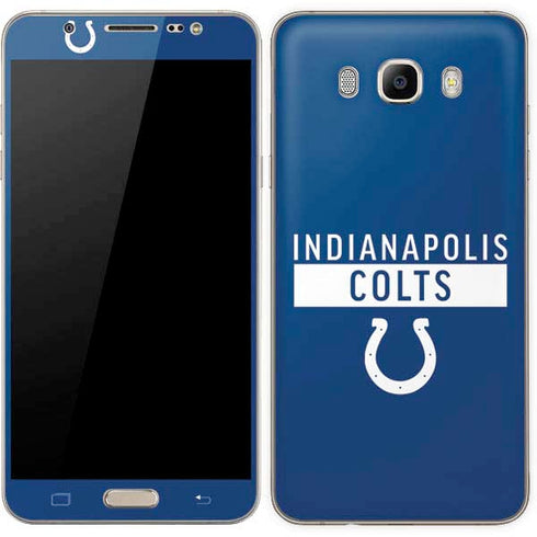 NFL Indianapolis Colts Blue Performance Series Galaxy J7 Skin