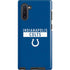 NFL Indianapolis Colts Blue Performance Series Galaxy Note 10 Pro Case