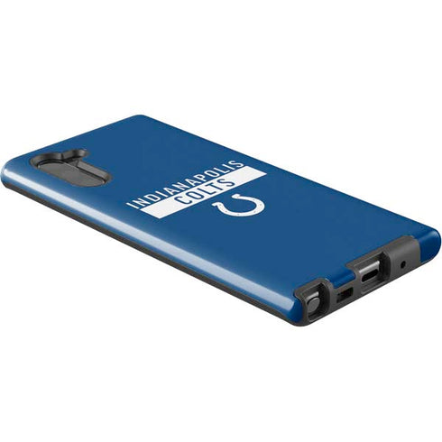 NFL Indianapolis Colts Blue Performance Series Galaxy Note 10 Pro Case