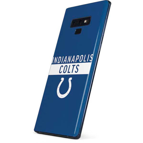 NFL Indianapolis Colts Blue Performance Series Galaxy Note 9 Skin