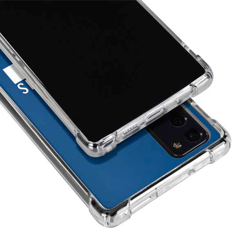 NFL Indianapolis Colts Blue Performance Series Galaxy Note20 5G Clear Case