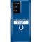 NFL Indianapolis Colts Blue Performance Series Galaxy Note20 Ultra 5G Lite Case
