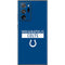 NFL Indianapolis Colts Blue Performance Series Galaxy Note20 Ultra 5G Skin
