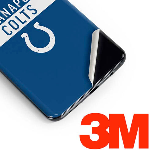 NFL Indianapolis Colts Blue Performance Series Galaxy S10e Skin