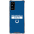 NFL Indianapolis Colts Blue Performance Series Galaxy S20 FE Clear Case