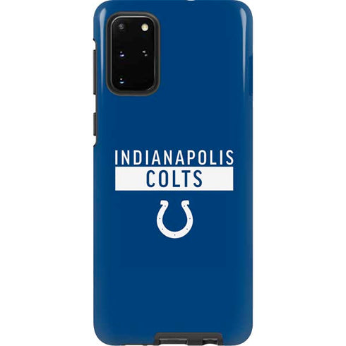 NFL Indianapolis Colts Blue Performance Series Galaxy S20 Plus Pro Case