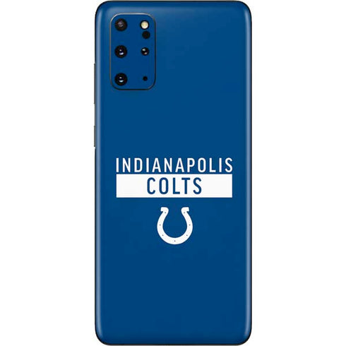 NFL Indianapolis Colts Blue Performance Series Galaxy S20 Plus Skin