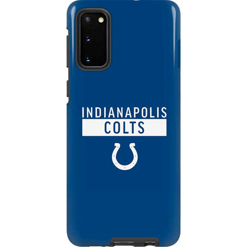 NFL Indianapolis Colts Blue Performance Series Galaxy S20 Pro Case