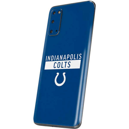 NFL Indianapolis Colts Blue Performance Series Galaxy S20 Skin