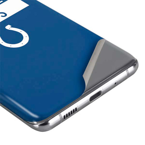 NFL Indianapolis Colts Blue Performance Series Galaxy S20 Skin