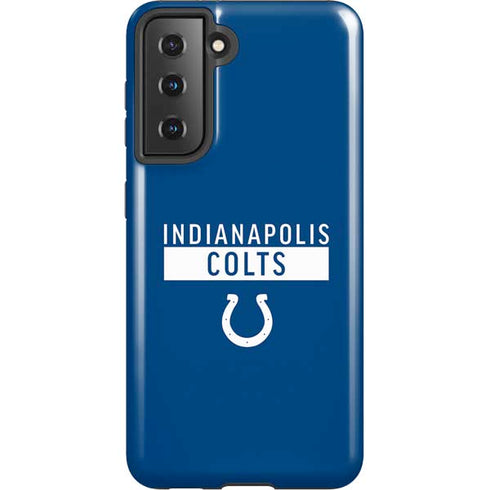 NFL Indianapolis Colts Blue Performance Series Galaxy S21 5G Pro Case