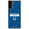 NFL Indianapolis Colts Blue Performance Series Galaxy S21 FE Clear Case