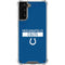NFL Indianapolis Colts Blue Performance Series Galaxy S21 Plus 5G Clear Case