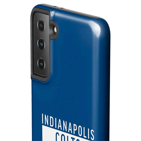 NFL Indianapolis Colts Blue Performance Series Galaxy S21 Plus 5G Pro Case