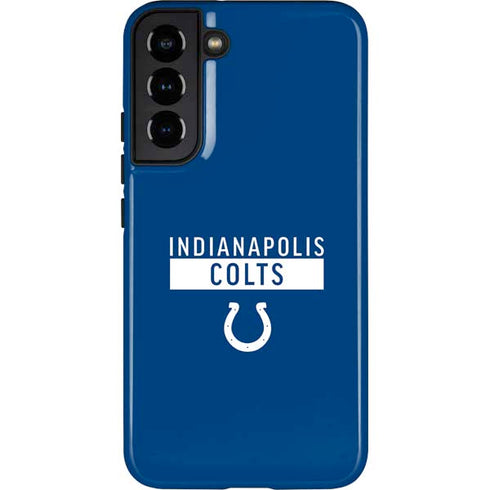 NFL Indianapolis Colts Blue Performance Series Galaxy S22 Plus Pro Case
