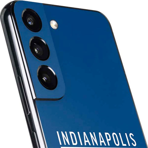 NFL Indianapolis Colts Blue Performance Series Galaxy S22 Plus Skin