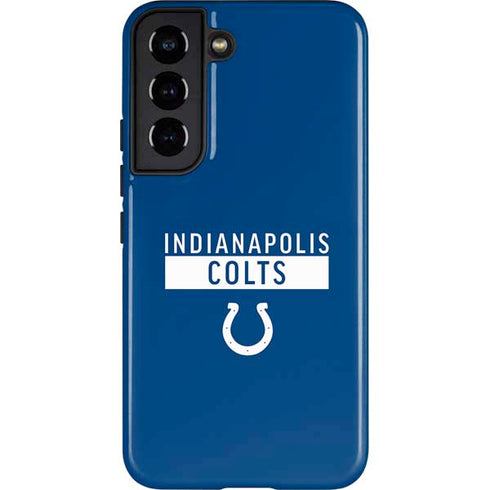 NFL Indianapolis Colts Blue Performance Series Galaxy S22 Pro Case