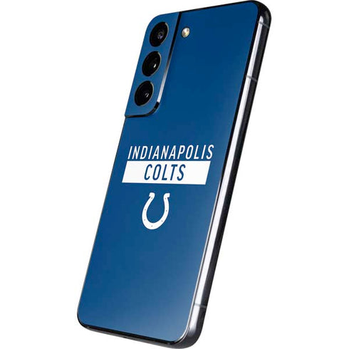NFL Indianapolis Colts Blue Performance Series Galaxy S22 Skin