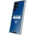 NFL Indianapolis Colts Blue Performance Series Galaxy S22 Ultra Clear Case