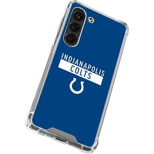 NFL Indianapolis Colts Blue Performance Series Galaxy S23 Clear Case