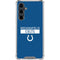 NFL Indianapolis Colts Blue Performance Series Galaxy S23 FE Clear Case