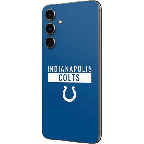 NFL Indianapolis Colts Blue Performance Series Galaxy S23 FE Skin