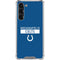 NFL Indianapolis Colts Blue Performance Series Galaxy S23 Plus Clear Case