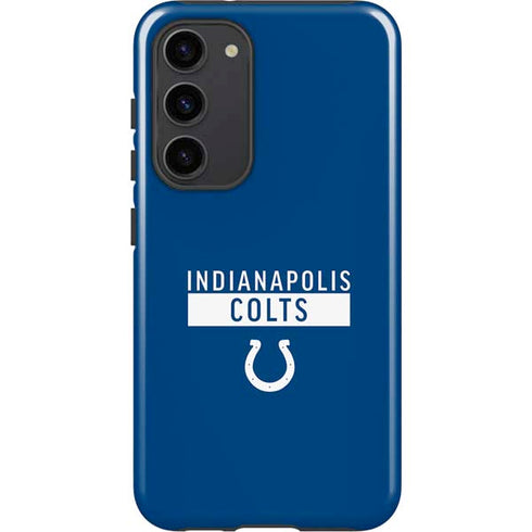 NFL Indianapolis Colts Blue Performance Series Galaxy S23 Plus Pro Case